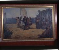 Le débarquement de Pierre Le Moyne d’Iberville à Biloxi, le 31 janvier 1699.
