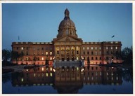 Legislature building à Edmonton
