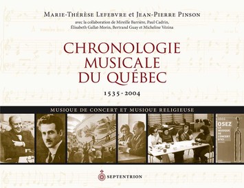 Chronologie musicale du Québec