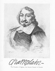 Champlain -The founder of Quebec the ancient capital of Canada