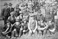 Groupe de fermiers à Urbainville, Île-du-Prince-Édouard