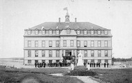 Premier collège de Pointe-de-l'Église au sud-ouest de la Nouvelle-Écosse