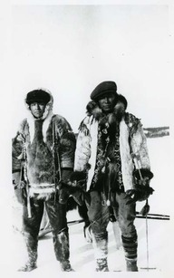 Montagnais hunters/ Chasseurs montagnais au Grand lac des Esclaves