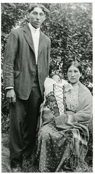 Hobbema -Indians
Famille indienne 
