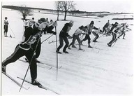 Compétition de ski de fond des cadets