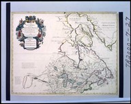 Carte du Canada ou de la Nouvelle-France