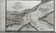 Quebec and its environs, with the operation of the stage, drawn from the survey made by Order of Admiral Saunders.