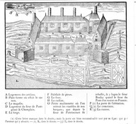 "Abitasion" du Port-Royal
1605, dessin de Champlain