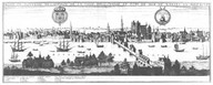 "Profil ou nouvelle description de la ville épiscopale et port de mer de Nantes en Bretagne."