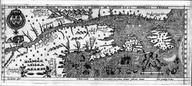 Figure de la Terre Neuve, Grande Riviere de Canada, et côtes de l'océan en la Nouvelle France