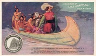 Discovery of Lake Champlain July 4th 1609