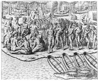Planche tirée d' America, Tertia Pars