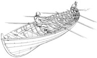 Reconstitution de la chaloupe des basques