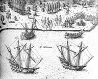 in Glénisson, Jean, 1994, La France d'Amérique. Voyages de Samuel de Champlain. 1604-1629, Paris, Imprimerie nationale, p. 225