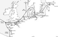 Lieux de transit et de transformation des pelleteries Nord-Américaines aux XVIe-XVIIe siècles. 
