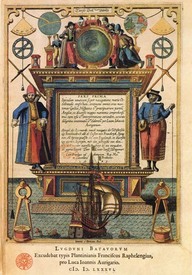 Spieghel der Zeevaerdt
in Pastoureau Mireille, 1990, Voies océanes de l'ancien aux nouveaux mondes, Paris, éditions Hervas,  p. 129