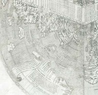 L'Océan Atlantique, Universalior cogniti orbis tabula ex recentibus confecta observationibus
In Geographica de Claude Ptolémée, Rome, Bernardino dei Vitali, 1507
