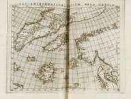 Septentrionalium partium nova tabula [Le Voyage des frères Zeno]
In La Geografia de Claude Ptolémée, éditée par Girolamo Ruscelli, Venise, Vincenzo Valgrifi, 1561