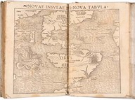 Novae insulae XXVI nova tabula [L'Amérique : une nouvelle île]
In Geographica universalis de Claude Ptolémée, Bâle, Henrich Petri, 1545