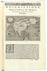 Mondo Nuovo [Le Nouveau Monde]
In L'Isole piv famose del mondo, Venise, Simon Galignani et Girolamo Porro, 1576