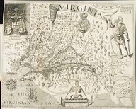 Virginia 
In A Map of Virginia de John Smith, Oxford, Joseph Barnes, 1612. 