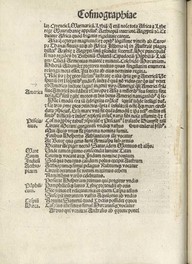 Cosmogrphiae introducto [Le baptême de l'Amérique], Strasbourg, Johann Grüniger, 1509