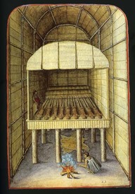 Regulorum Sepulcra
In Admiranda narratio de Thomas Hariot, édité par Théodore de Bry, Francfort-sur-le-Main, Johann Wechel, 1590