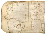 Carte de l'océan Atlantique