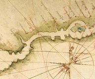 Carte de l'océan Atlantique