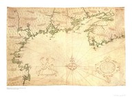 Descripsion des costs, pts., rades, illes de la Nouvele France faict selon son vray meridien, 1607