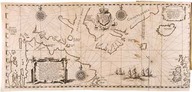 Tabula nautica
In Descriptio ac delineatio geographica detectionis freti [La Baie d'Hudson] de Hessel Gerritsz, Amsterdam, 1612
