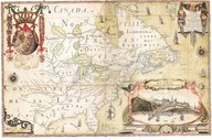 Carte de l'Amerique septentrionnalle