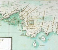 Carte particulière depuis la rivière des Equimaux jusqu'à la pointe de Belsamont