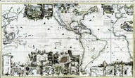 Carte tres curieuse de la mer du sud