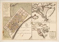 PLan of New Orleans the Capital of Louisiana, with the disposition of Its Quarters and Canals as They Have Been Traced by Mr de la Tour in the year 1720