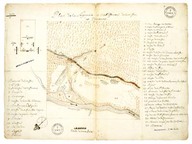Plan de la seigneurie et etablissement de la mission des Tamarois au pays des Illinois