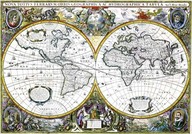Nove totius terrarum orbis geographica ac hydrographica tabula