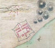 Sketch of the Fort at Michilimackinac