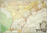 A Map of the British Colonies in North America, par John Mitchell, Londres, vers 1783