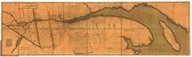 A New topographical Map of the province of Lower Canada