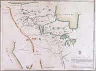 Copy of map presented to the Congrès par Peter Pond, New York, 1785, copiée par St John de Crèvecoeur pour La Rochefoucault