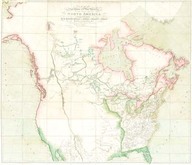A Map Exhibiting all the New Discoveries in the interior Parts of North America