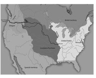 Carte du Louisiana Purchase