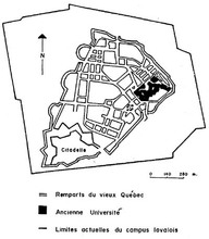 André-Louis Sanguin, «Les universités et leur géographie», in Le géographe canadien , Montréal, 1972, vol. 16, n°4, p. 348.