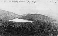 Le lac Hertel vu du Pain de Sucre