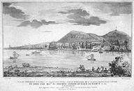 Gravure publiée à l'occasion de l'inauguration de la croix