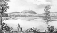 Forbin-Janson prêchant sur le lac Hertel