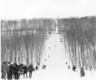 La piste de saut de ski