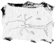 Carte du trajet effectué par Antoine