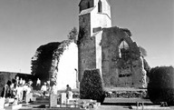 Ruines de l'église de Saint-Étienne de Marans.
